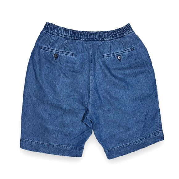 NWT Officine Générale Tencel Shorts Size 50 (Fits 32) Drawstring - Picture 2 of 14